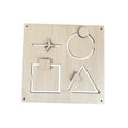 thumbnail image 2 of Tablero ocupado , actividades de aprendizaje preescor, accesorios de bricoje, sensoriales de madera Estilo C CUTICAT tablero ocupado, 2 of 7