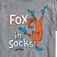 thumbnail image 3 of Dr. Seuss - Fox In Sox Cover - Men's Short Sleeve Graphic T-Shirt, 3 of 6