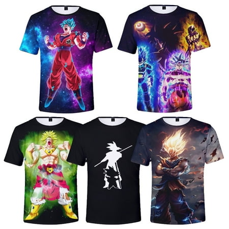

Dragon Ball Women s Casual Graphic T-Shirts Classic-Fit Clothing Up to 8XL