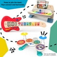 thumbnail image 3 of Baby Einstein Together in Tune Drums​ Wireless Wooden Musical Toddler Toy, Magic Touch, Unisex, Age 12 months+, 3 of 19