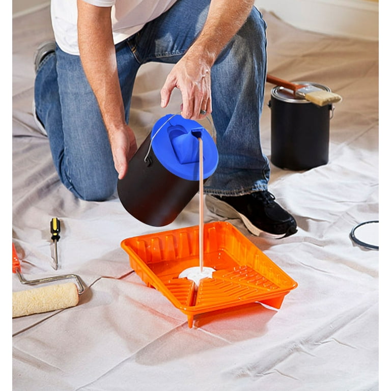 Paint Can Lid with Spout Paint Pouring Tool Collapsible Paint