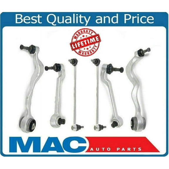 Front 4 Control Arm Arms 2 Sway Bar Links For 07-13 BMW REAR WHEEL DRIVE 328I
