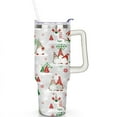 thumbnail image 2 of Christmas Gifts 40 oz Tumbler with Handle and Straw Lid,Cute Gifts for Women Winter Gnome Vacuum Insulated Leak Proof Tumbler,Holiday Accessories Stainless Steel Coffee Cup, 2 of 7