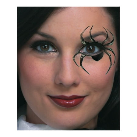 Spider Temporary Face Eye Tattoo Mask Costume