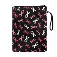 thumbnail image 2 of HELLHERO Ribbon Flowers 1pcs Bible Cover with Waterproof Polyester Fabric Bible Carrier Tote Bag for Prayer Mother 11.42 x 8.66 Inch, 2 of 8