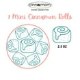 thumbnail image 2 of Gourmet Round Pan of 7 Mini Cinnamon Rolls (Pecan Sticky Roll), 2 of 6