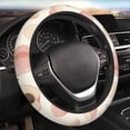 thumbnail image 5 of XMXT Pink Peaches Print Steering Wheel Cover, Elastic Non-Slip Universal Fit Car Decor Accessories Protector for Auto SUV Trucks, 5 of 8