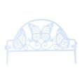 thumbnail image 2 of Border Decorative Frame Edge Board Decoration 5 Pack White Ornamental Non-digging Spikes Garden Plastic Guide Rail Fence, 2 of 13