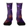 thumbnail image 2 of IYYVV Halloween Crew Socks For Men Women Vintage Spider Web Novelty Crazy Stretch Crew Socks Festival Gifts One Size, 2 of 6
