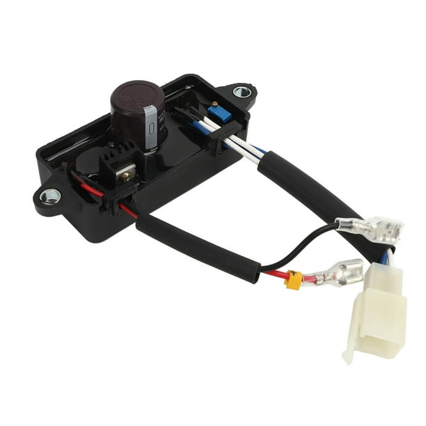 Módulo AVR, 250V 220UF Protección Segura Regulador De Voltaje Automático Salida Estable Monofásica 6 Cables Para Motor