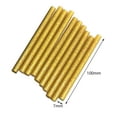 thumbnail image 7 of BLESIYA 2x10 Pieces Colored Hot Melt Glue Sticks Glitter Hot Glue Sticks for DIY Craft Gold, 7 of 7