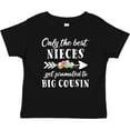 thumbnail image 3 of Inktastic Only the Best Nieces Get Promoted to Big Cousin Boys or Girls Baby T-Shirt, 3 of 5