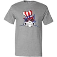 thumbnail image 3 of Inktastic 4th of July Patriot Shark T-Shirt, 3 of 5