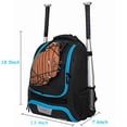 thumbnail image 3 of Bolsa de béisbol LARIPOP Bat Mochila para béisbol juvenil, 3 of 7