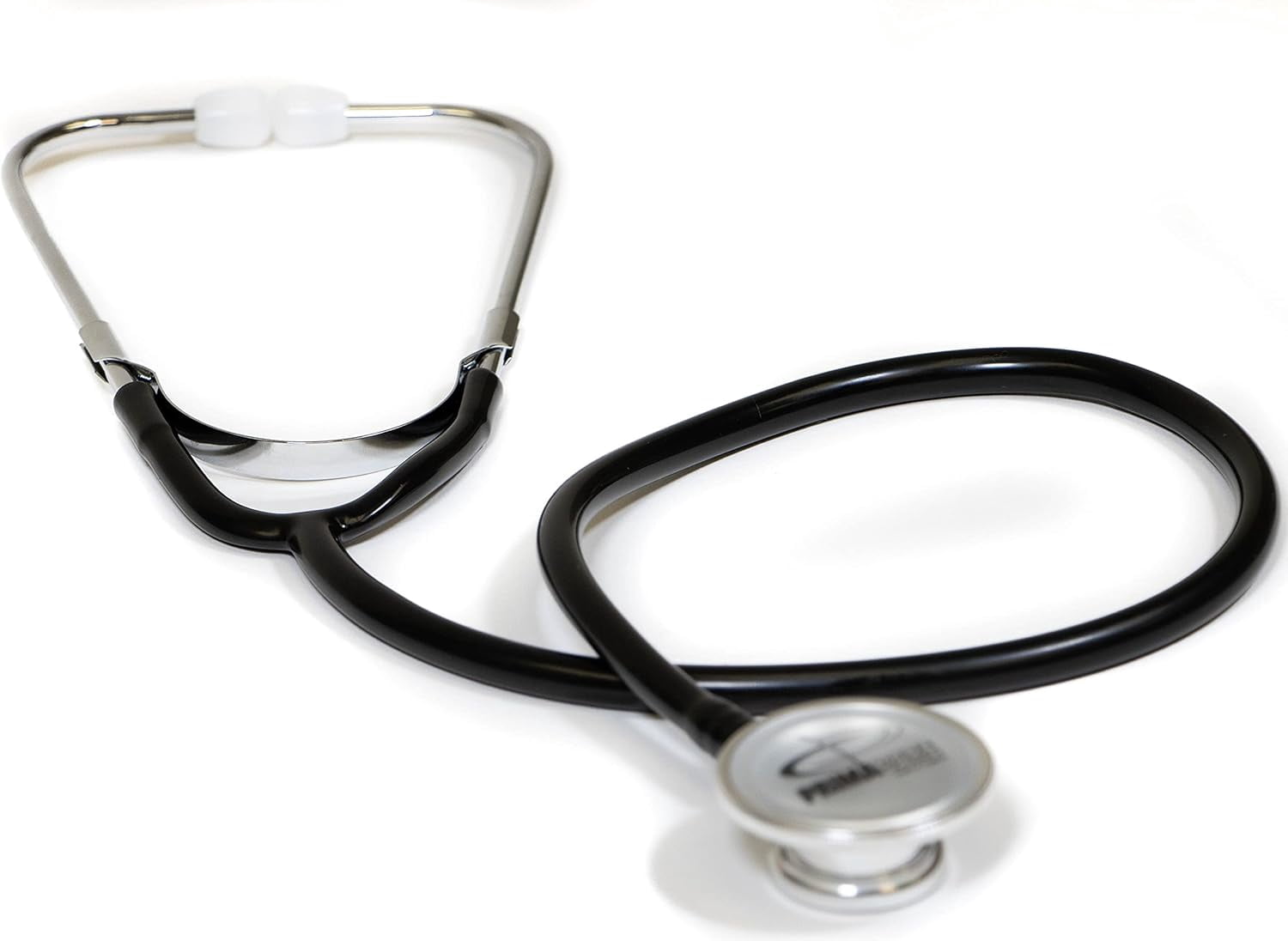 Primacare DS-9291-BK-3 Classic Series Pediatric Dual Head Stethoscope, 22" Length, Black, Pack of 3 Stethoscopes