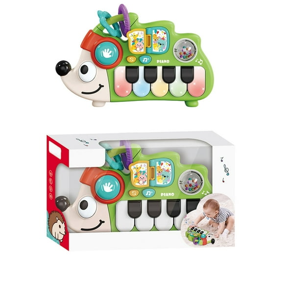 FastXmas Toddler Piano Keyboard Toy, Kids Piano Musical Toys for 3 Girls Boys, Multifunctional Electronic Piano Instrument Toy, Educational Baby Birthday