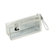 thumbnail image 1 of Estuche de PVC transparente de gran capacidad | Bolsa organizadora de papelería con cremallera | Bolsa de maquillaje transparente | Almacenamiento versátil para viajes de oficina | Duradero Fácil de, 1 of 2