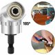 thumbnail image 5 of Adaptador de taladros en ángulo recto de 2 piezas Destornillador de codo y destornillador Accesorio de taladro con soporte magnético para puntas Taladro hexagonal de 6 mm de cambio rápido de 1/4 de p, 5 of 5