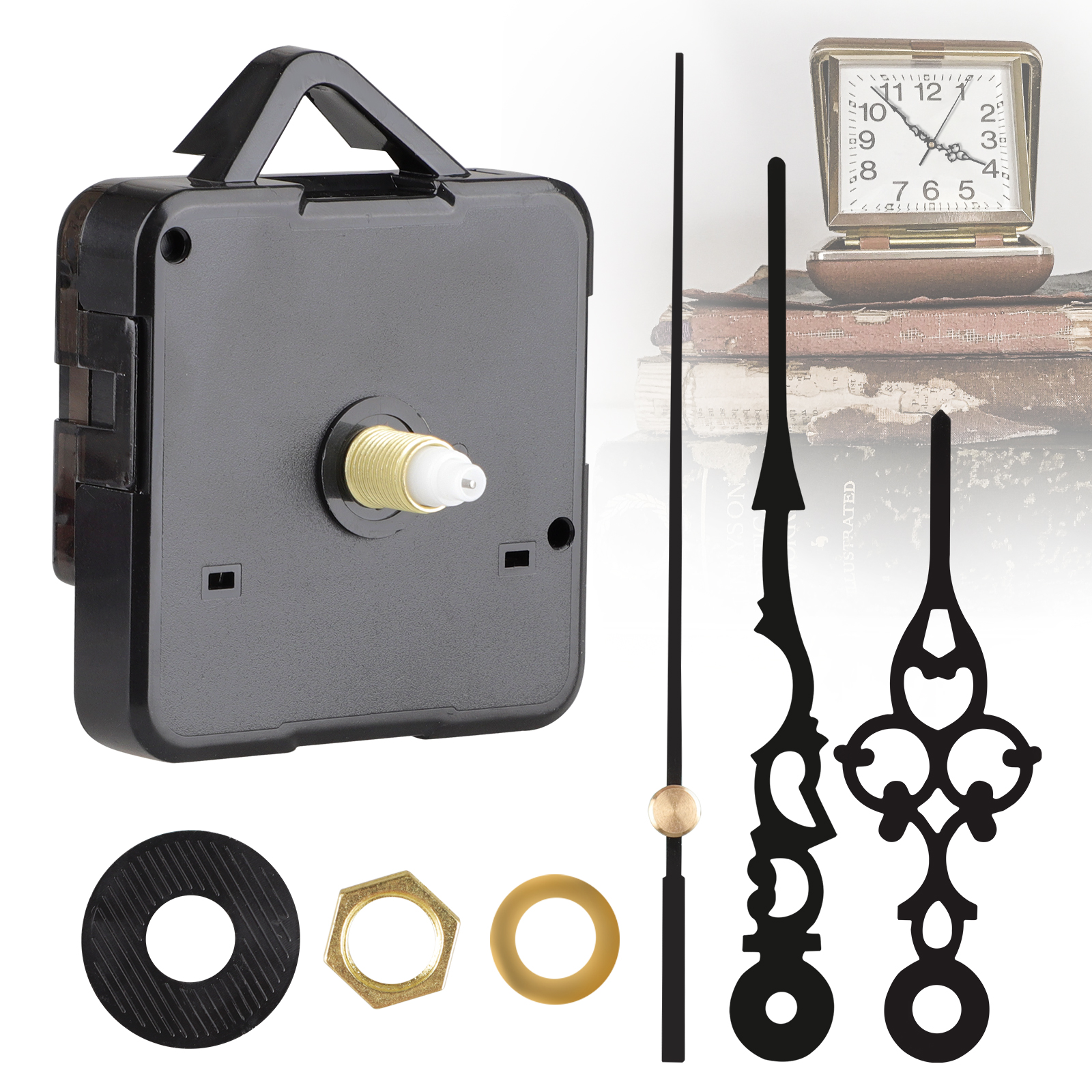 Parts Tools Us Wall Silent Clock Movement Replacement Repair Tool Kit For Diy Cross Stitch Parts