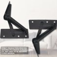 thumbnail image 7 of Worgeous Black Steel Spring Hinge for Holding Durable and Practical with High Quality Pieces, 7 of 7