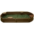 thumbnail image 4 of Modern Home 6ft Oval All Weather Resistant Outdoor Sandbox Kit w/Cover, 4 of 6
