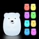 thumbnail image 5 of Luz de noche LED, lámpara de noche para niños, carga USB, control remoto y control táctil para cambiar de color, luz cálida para dormitorio, regalo de Navidad (oso), 5 of 5