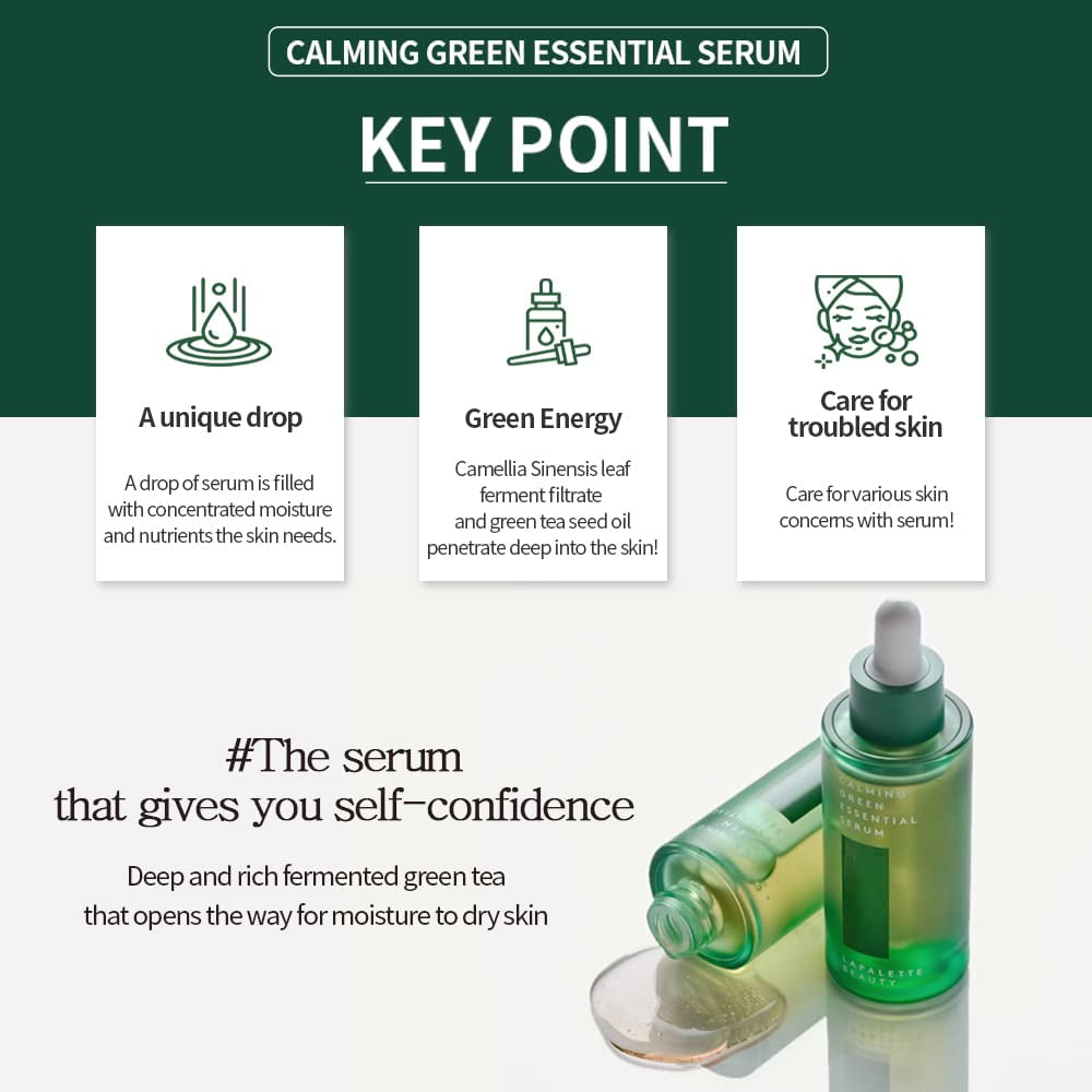 Lapalette Beauty - Calming Green Essential Serum