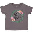 thumbnail image 3 of Inktastic Big Sister with Flower Circle Girls Toddler T-Shirt, 3 of 5