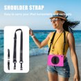 thumbnail image 6 of XYX Case for Samsung Galaxy Tab A7 10.4 inch SM-T500/SM-T505 with 360 Degree Rotating, Hand Strap, Shoulder Strap, Rose, 6 of 7