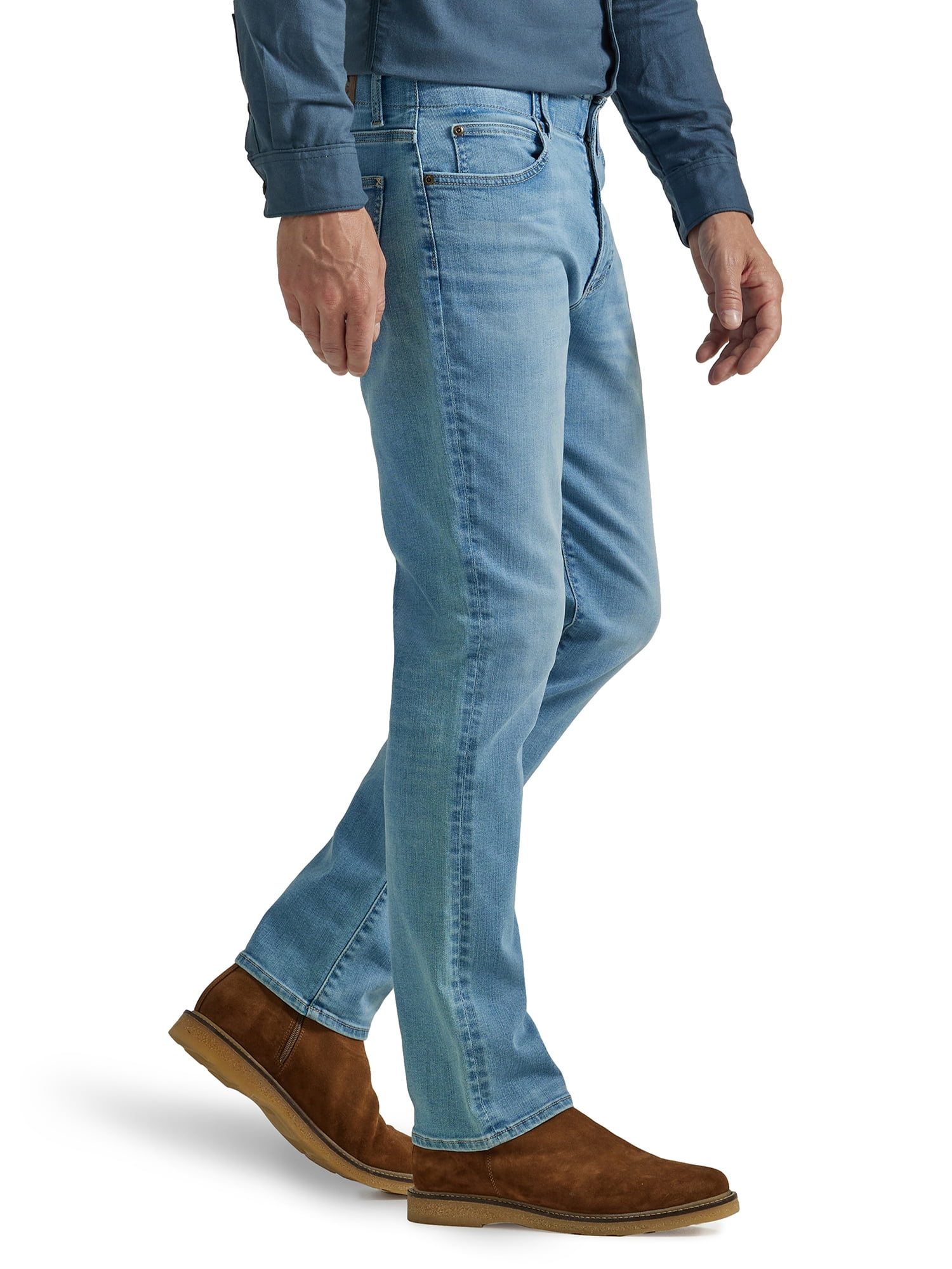 Lee Men’s and Big Men’s Extreme Motion Straight Fit Tapered Leg Jeans