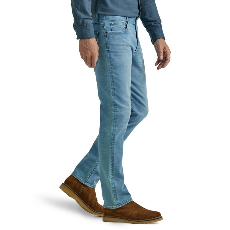 Lee Men s and Big Men s Extreme Motion Straight Fit Tapered Leg Jeans Walmart
