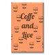 thumbnail image 1 of Cuadro Canva Listo Para Colgar Tipo Galería Póster Café 60X90 cm, 1 of 4