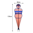 thumbnail image 4 of Football Approach Training, Spring Wear Resistant, Mesh Cloth Football Free Wall Orange, 4 of 10