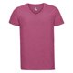 thumbnail image 1 of Russell - Camiseta de manga corta con cuello V Modelo HD hombre caballero (Rosa mezcla), 1 of 1