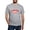 Heather Gray, variant on - CA(CAN) Canada Hockey Fitted T Shirt - Fitted T-Shirt, Vintage Fit Soft Cotton Tee