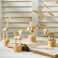 thumbnail image 2 of Cheers Statue Model Educational Multipurpose Wood Cartoon Dancing DIY Animal Ornament for Kids, 2 of 7