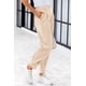 thumbnail image 3 of Pantalones PRETTYGARDEN 2025 de Tiro Alto y Tobillo Beige Talle S, 3 of 9