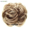 thumbnail image 6 of BadPiggies 2PCS Natural Messy Hair Bun Updo Extensions Wrap Curly Hair Scrunchie Ponytail Hairpieces, 6 of 6