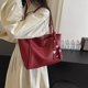 thumbnail image 4 of Bolso Mano para Mujer Elegante Hobo Con Bufanda Asa Superior PU, 4 of 9