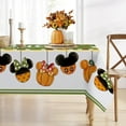 thumbnail image 4 of Fall Sweet Fall Cartoon Mouse Rectangle Tablecloth 60 x 84 Inch, Autumn Pumpkin Decorative Table Cloth Dining Table Cover, Thanksgiving Dinner Party Picnic Decoration, 4 of 6