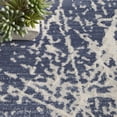 thumbnail image 3 of Nourison Splendid Modern Abstract High-Low Indoor Area Rug Navy Ivory 7'10" x 9'10", 3 of 8