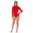 thumbnail image 1 of Hurley Combinaison de Surf Rétro à Manches Longues Standard pour Femmes, Red Pepper, Medium, 1 of 4