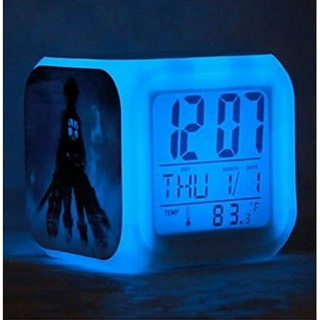 Digital Alarm Clock Colorful toy night light, Item Type : Digital alarm clock By Platinum Goods