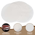 thumbnail image 3 of Uxcell 250 Pcs hojas de papel pergamino sin blanquear para hornear redondas, papel para hamburguesas de 5.1 pulgadas, papel de pulpa antiadherente para hornear, asar o almacenar carne, blanco, 3 of 6