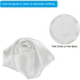 thumbnail image 4 of PATIKIL 1.6" Satin Ribbon Roses, 50 Pack Artificial Flowers Roses Heads Handmade Fake Flowers Fabric Flowers for Crafts Wedding Bouquet, White, 4 of 5