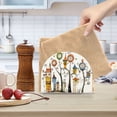 thumbnail image 6 of Trees Houses Clocks Napkin Holder for Table Clear Napkin Stand Paper Holder Acrylic Organizer Dispenser Napkins for Dinner Kitchen Restaurant Room, 6 of 8