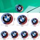 thumbnail image 1 of Bmw 50th Anniversary Emblem 7 Parts For Bm-w 82mm Emblem Bonnet And Trunk And Emblem 56mm Hubcaps zhangyuxiang LED, 1 of 2