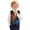 Abstract Paint Splatter Design, variant on Camo Explorer Pocket Print Polyester Fabric Boys Formal Suit Vest Non Shrink V Neck Kids Stylish Formal Vest for Young Boys