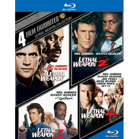 Lethal Weapon 1-4 (Blu-ray) (Best Weapon Shadow Fight 2)
