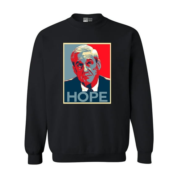 Robert Mueller Hope USA Support Political DT Crewneck Sweatshirt